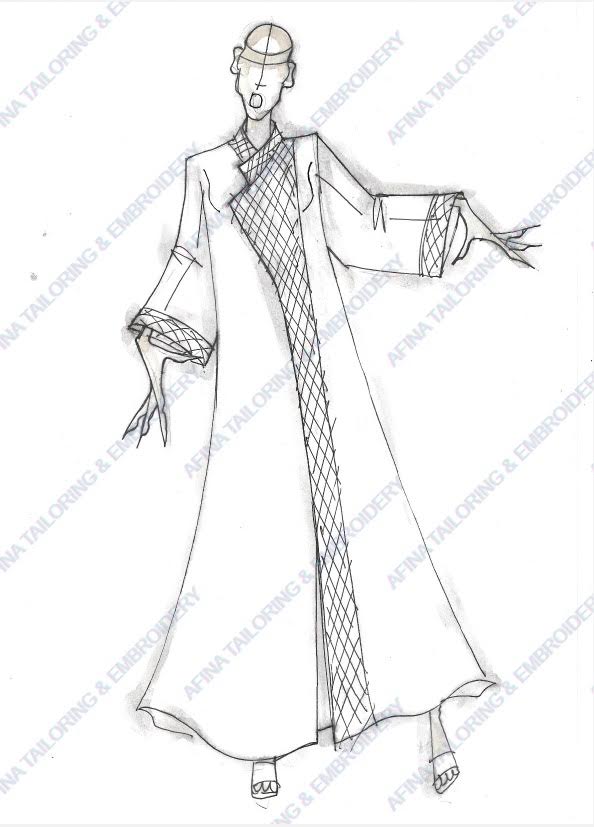 Daily Abaya | AF-51025-ABY-D