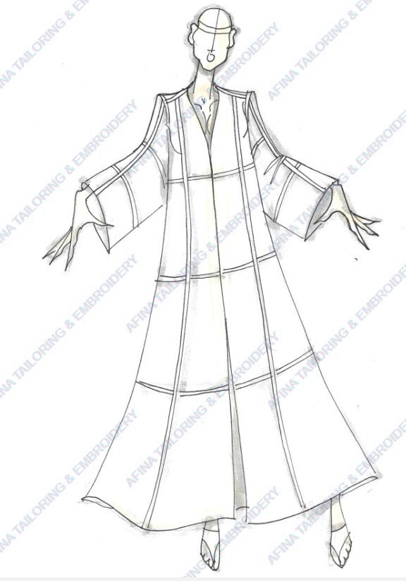 Daily Abaya | AF-51058-ABY-D