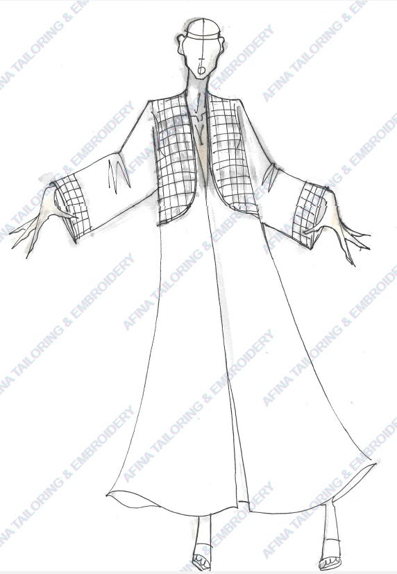 Daily Abaya | AF-51067-ABY-D