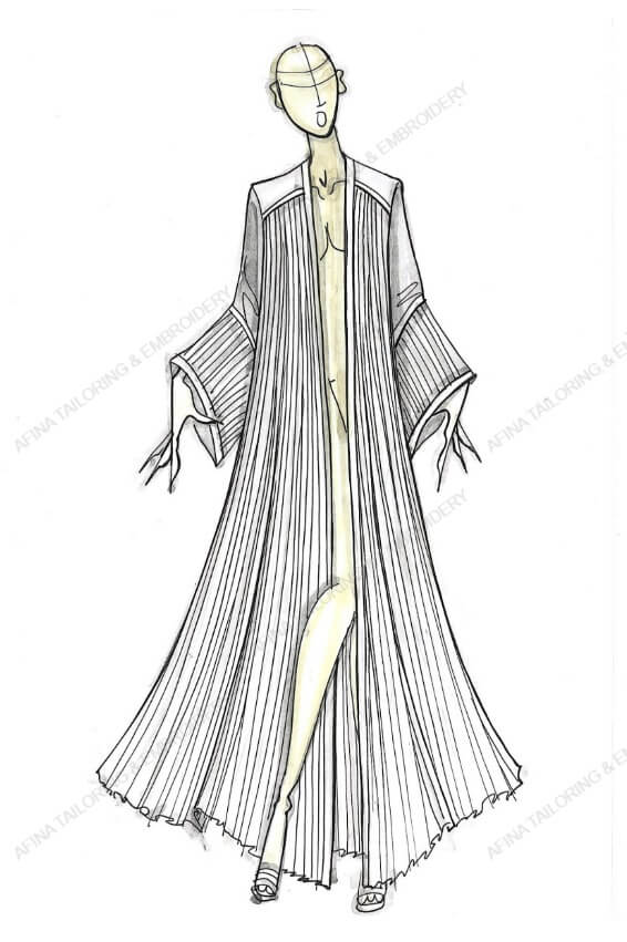 Daily Abaya | AF-50018-ABY-D