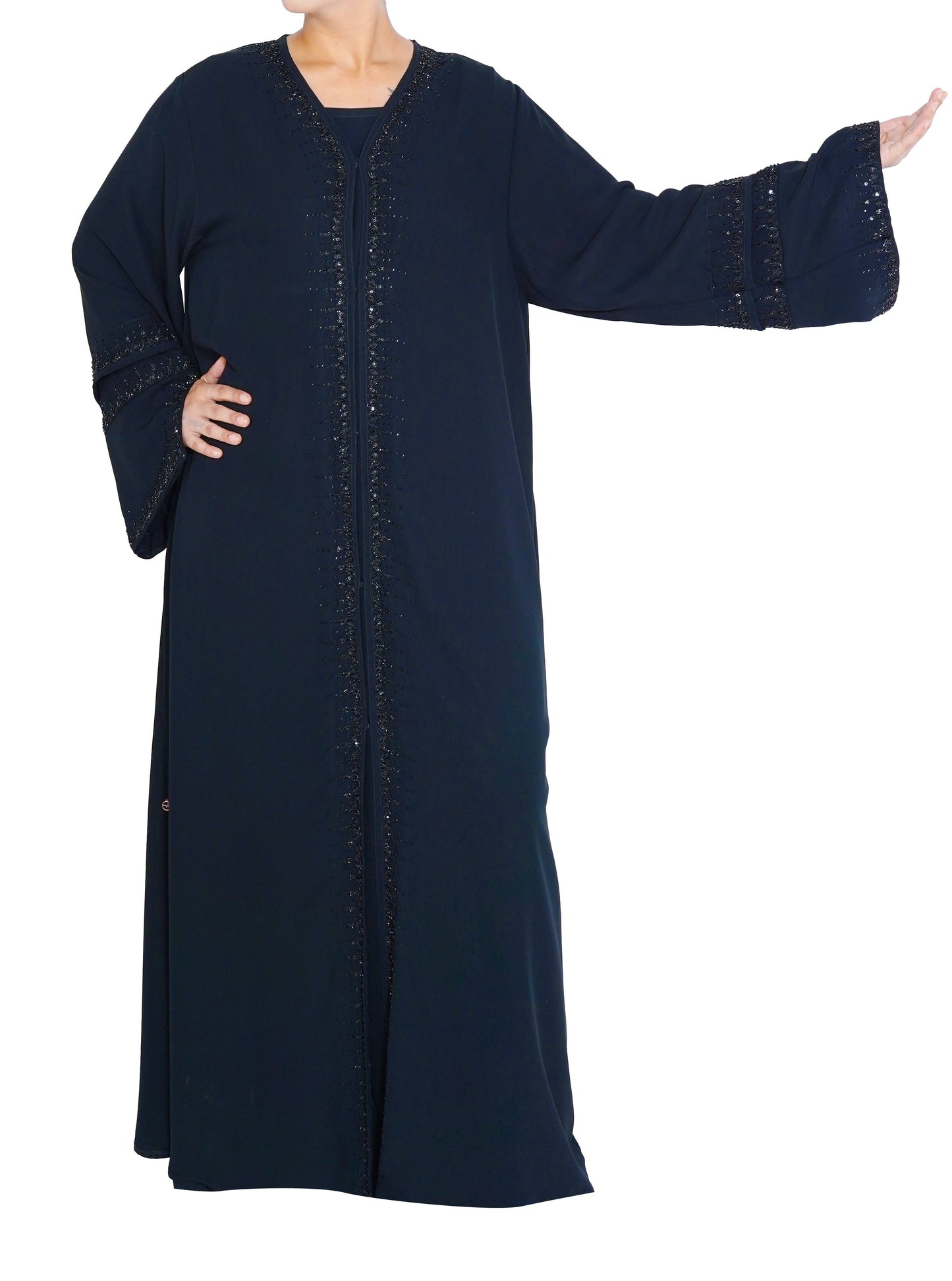 Embroidered Abaya | AF-51031-ABY-E