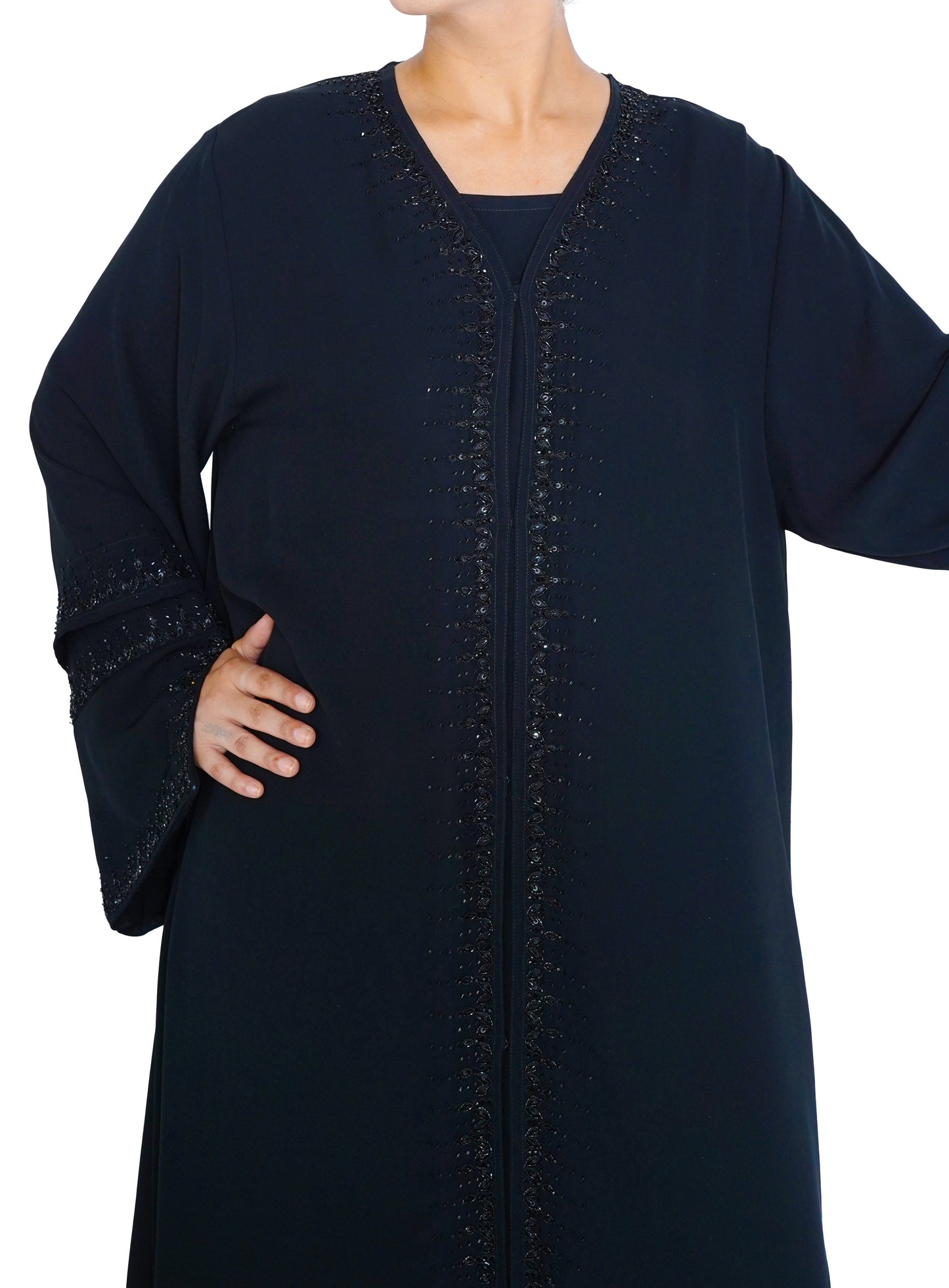 Embroidered Abaya | AF-51031-ABY-E