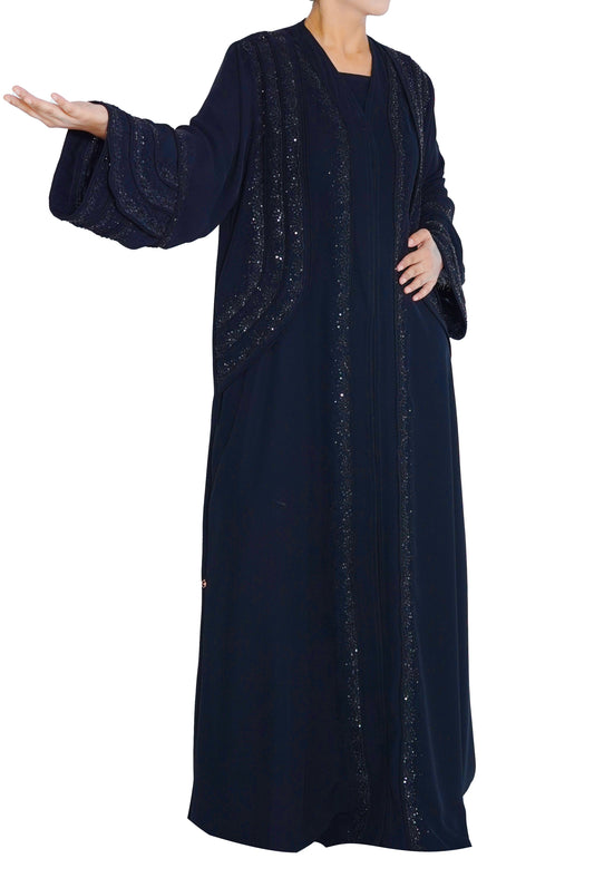 Embroidered Abaya | AF-51032-ABY-E