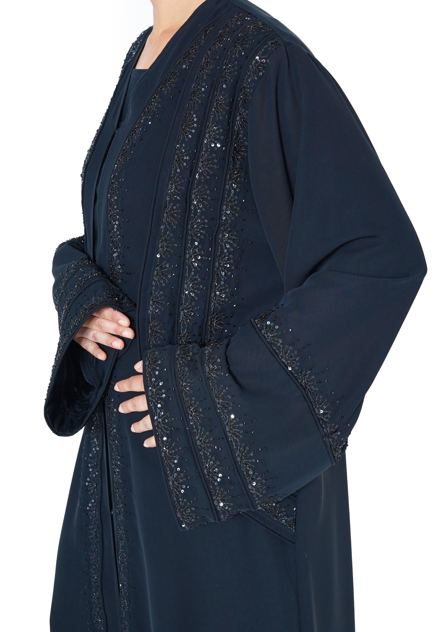 Embroidered Abaya | AF-51032-ABY-E