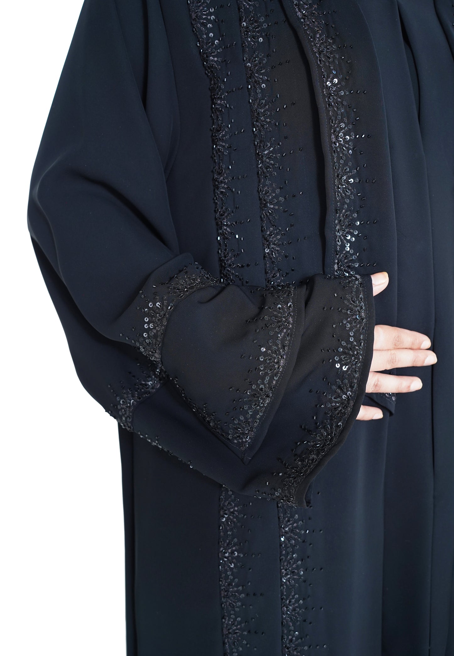 Embroidered Abaya | AF-51035-ABY-E