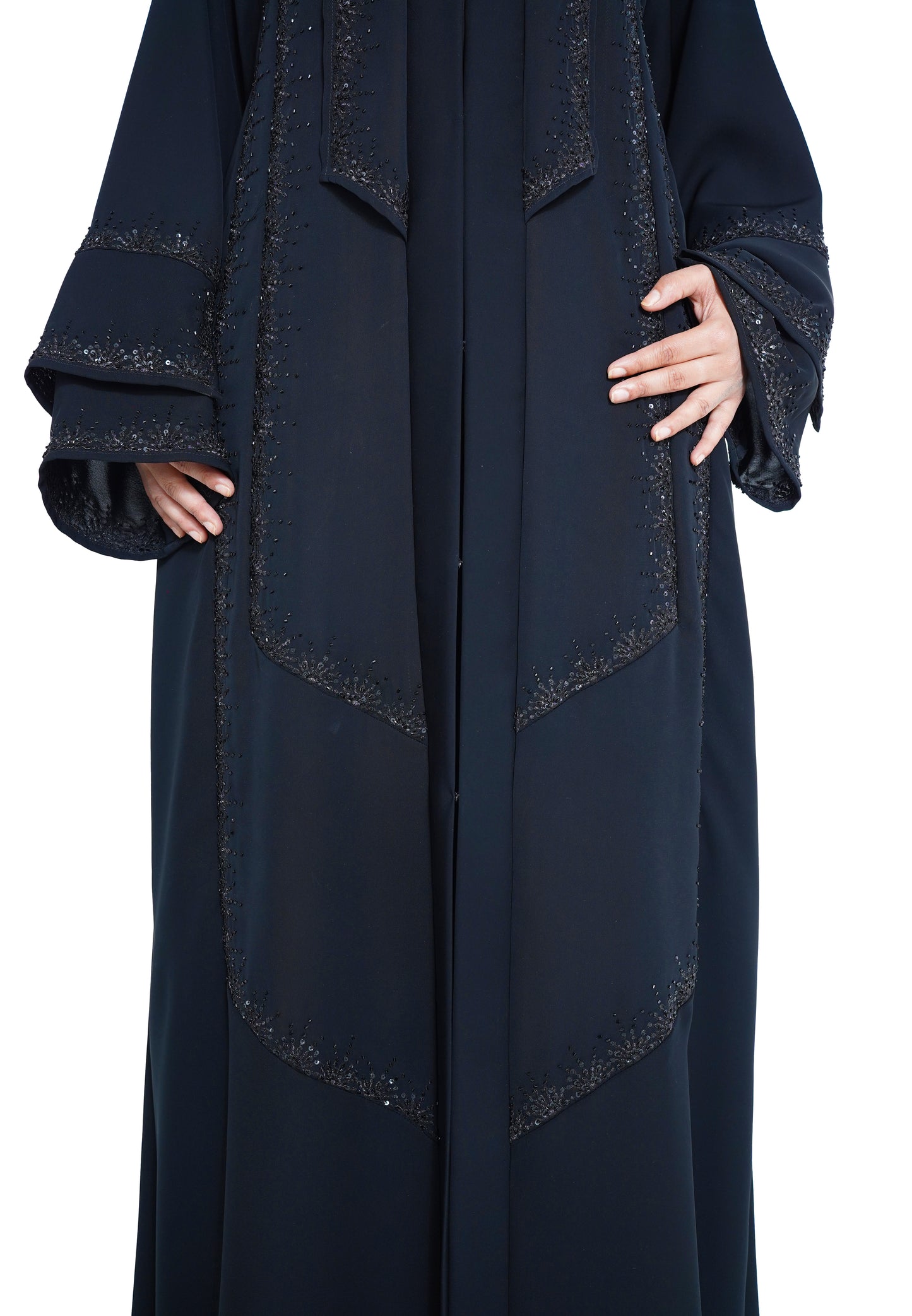 Embroidered Abaya | AF-51035-ABY-E