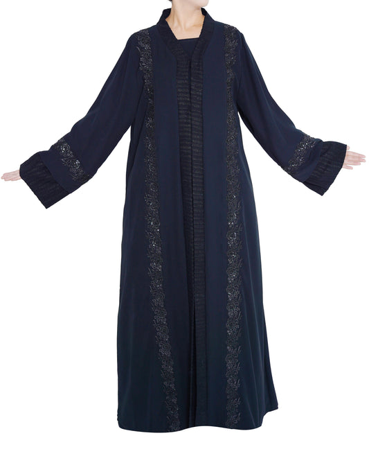 Embroidered Abaya | AF-51036-ABY-E