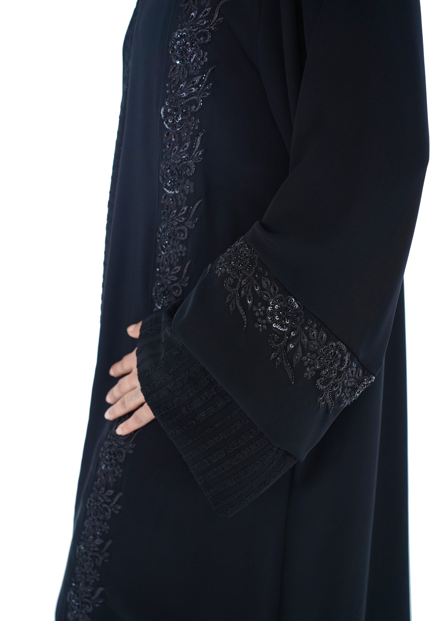 Embroidered Abaya | AF-51036-ABY-E