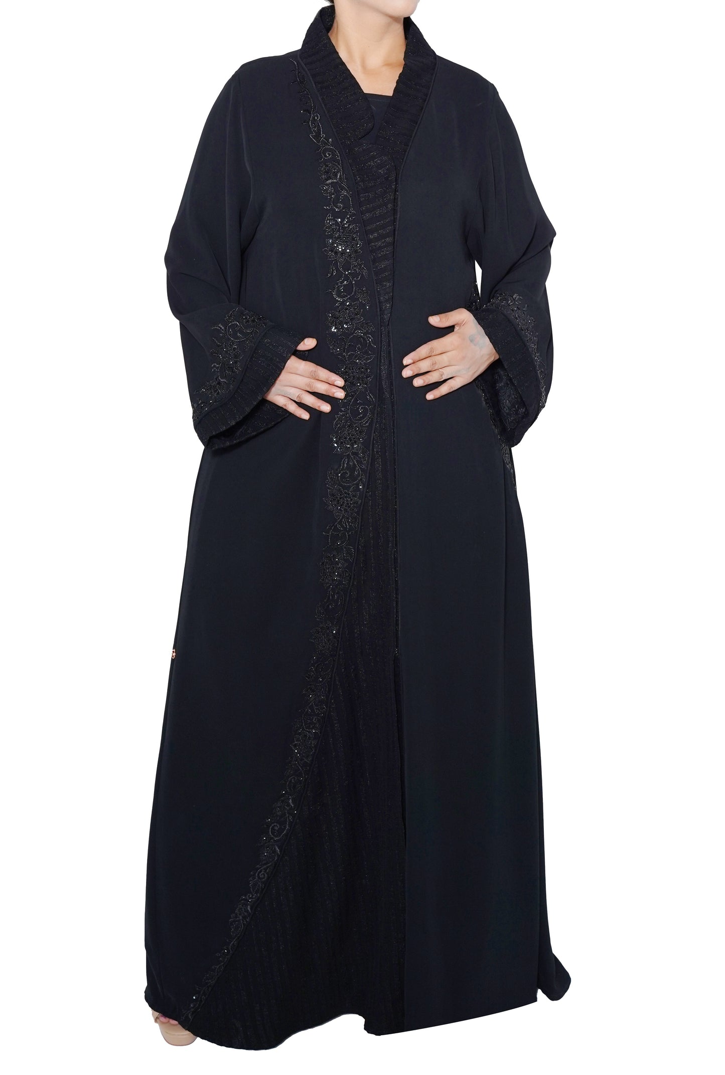 Embroidered Abaya | AF-51037-ABY-E