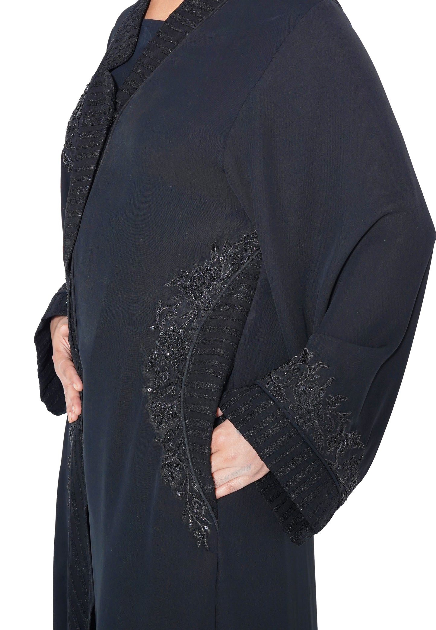 Embroidered Abaya | AF-51037-ABY-E