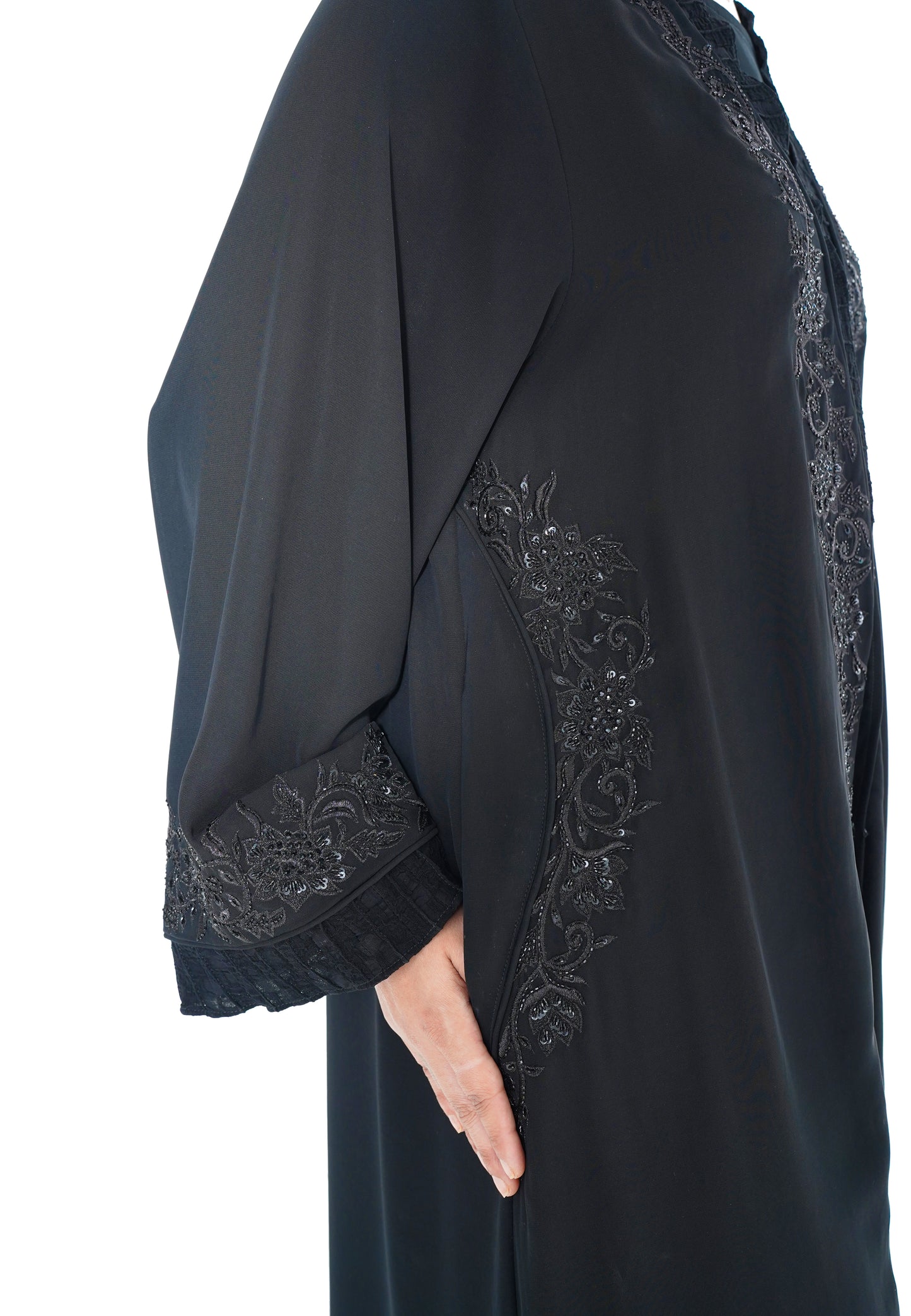 Embroidered Abaya | AF-51038-ABY-E