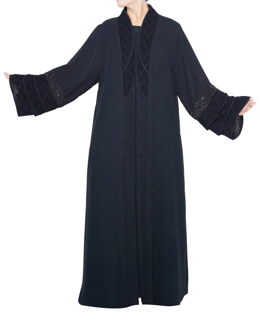 Embroidered Abaya | AF-51039-ABY-E