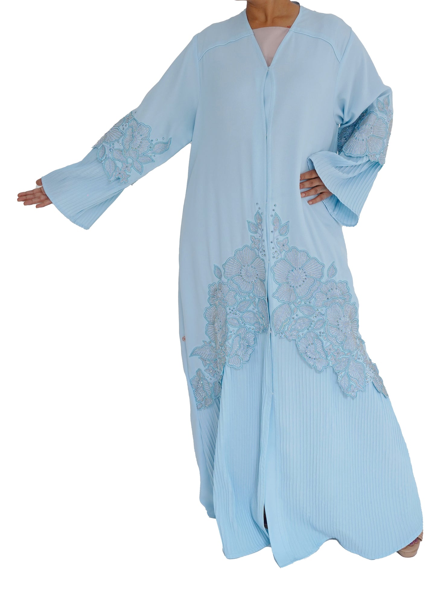 Embroidered Abaya | AF-51043-ABY-E