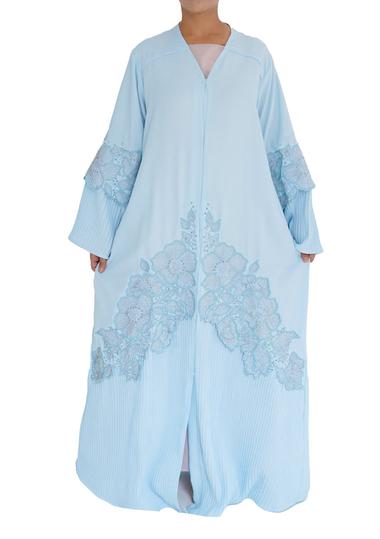 Embroidered Abaya | AF-51043-ABY-E