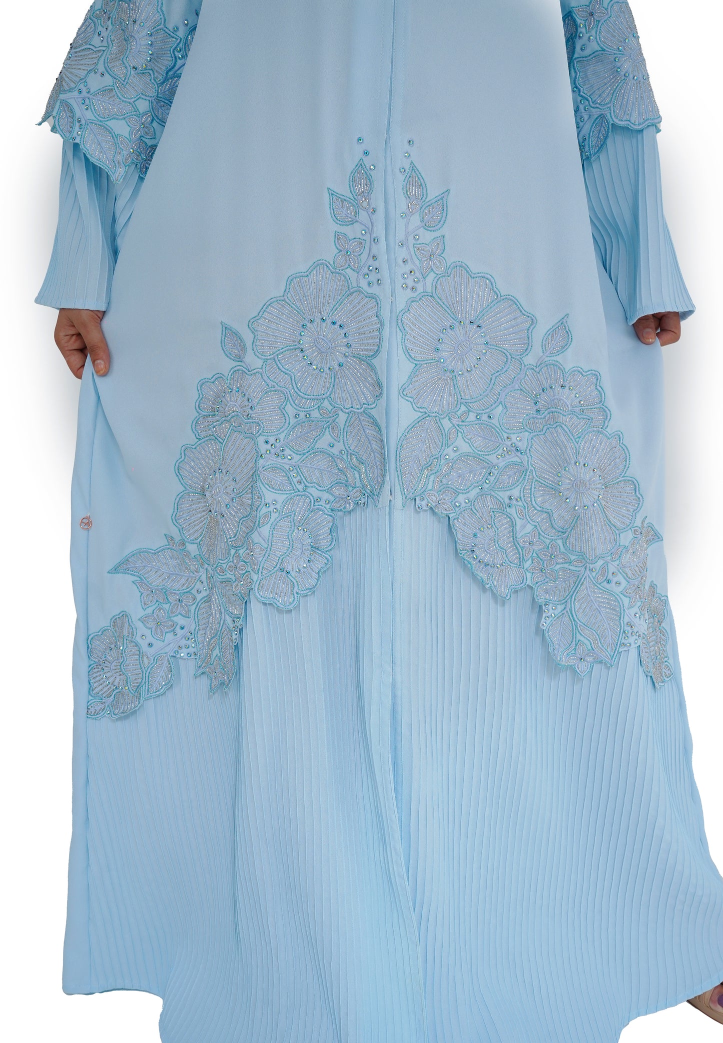 Embroidered Abaya | AF-51043-ABY-E