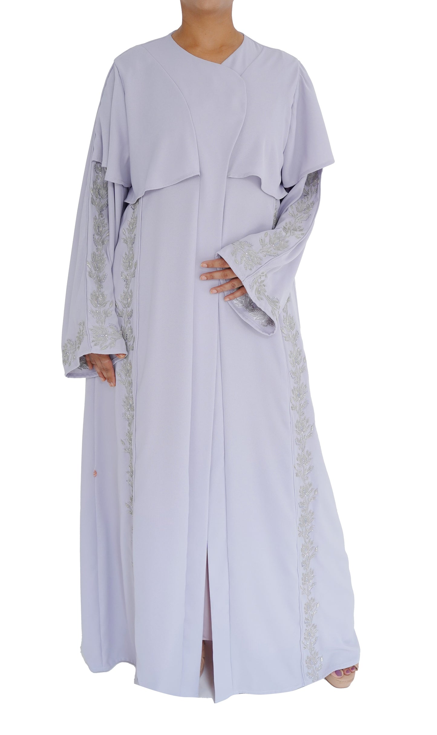 Embroidered Abaya | AF-51047-ABY-E