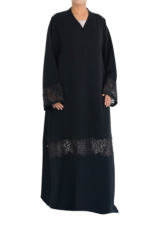 Embroidered Abaya | AF-51053-ABY-E