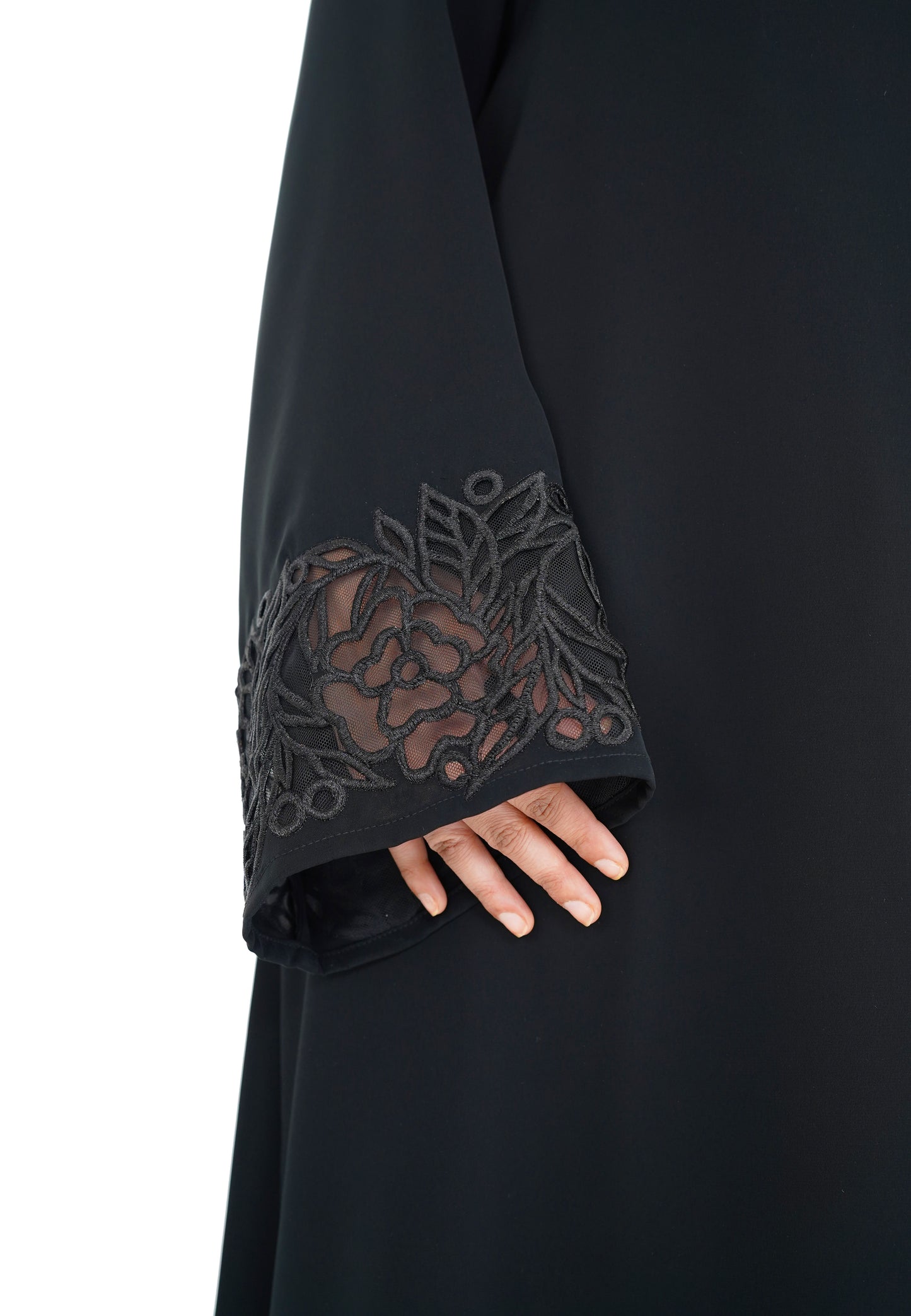 Embroidered Abaya | AF-51053-ABY-E