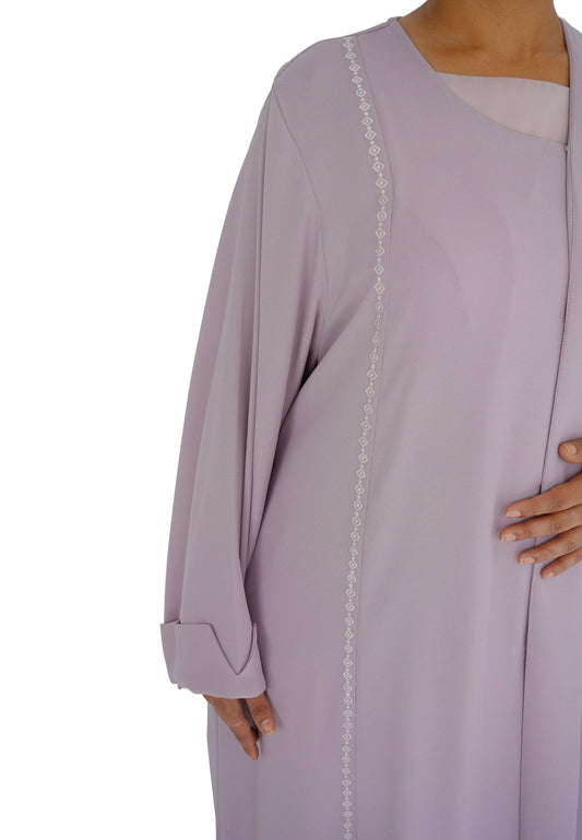 Embroidered Abaya | AF-51063-ABY-E