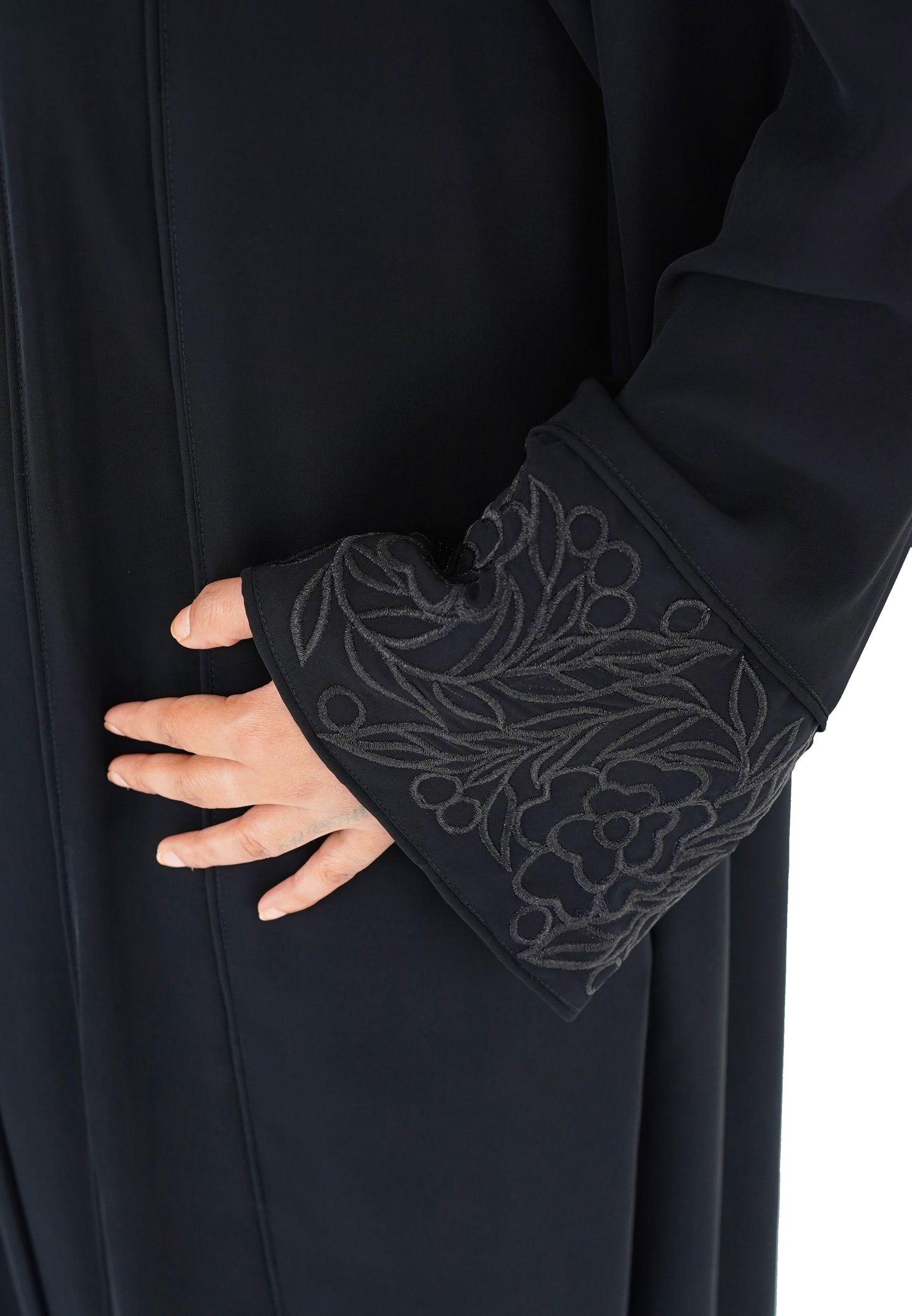 Embroidered Abaya | AF-51065-ABY-E