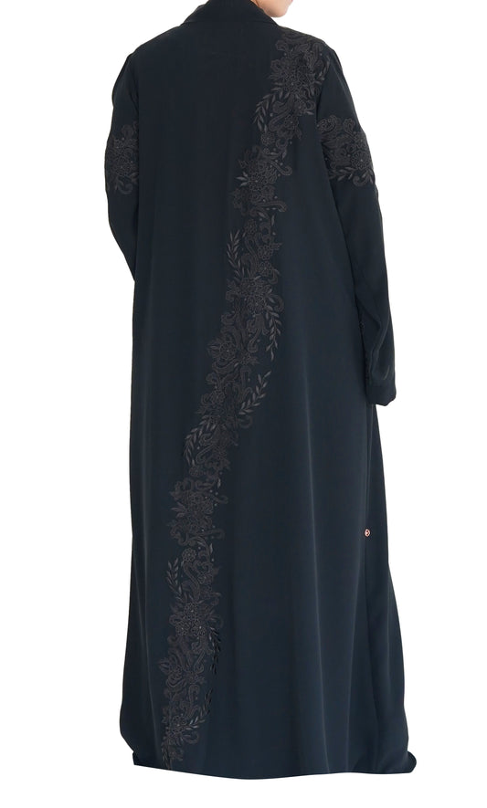 Embroidered Abaya | AF-51066-ABY-E