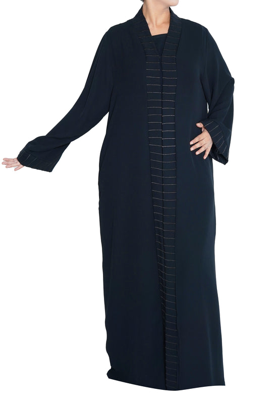 Embroidered Abaya | AF-51068-ABY-E