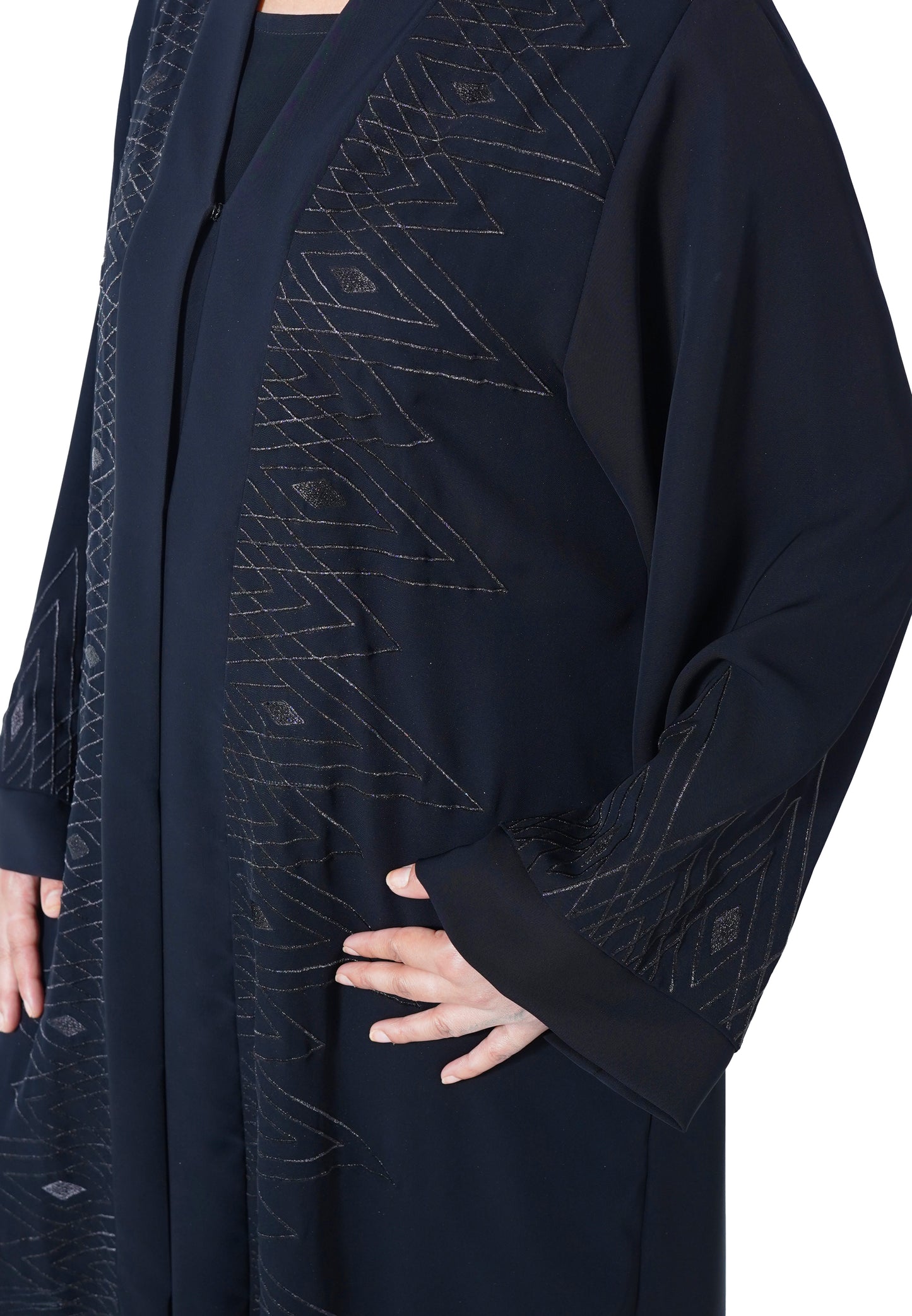 Embroidered Abaya | AF-51072-ABY-E