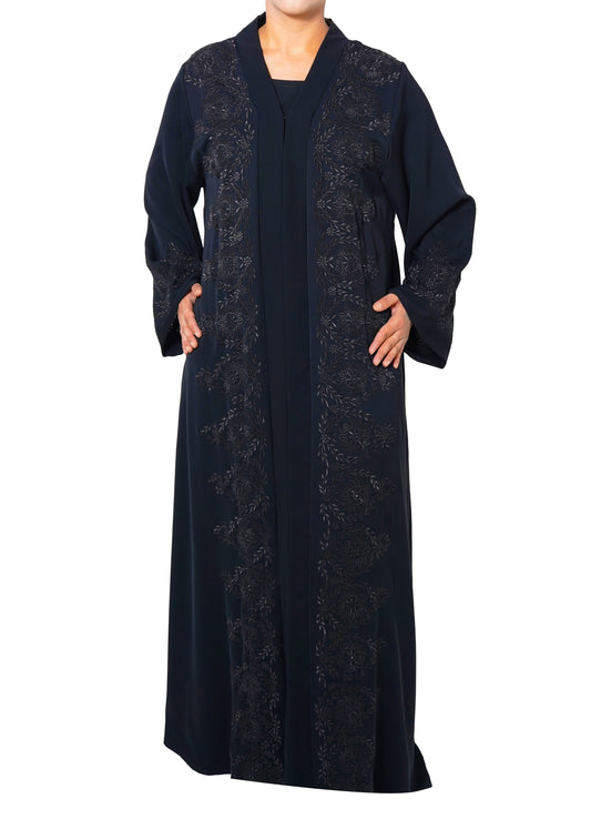 Embroidered Abaya | AF-51074-ABY-E