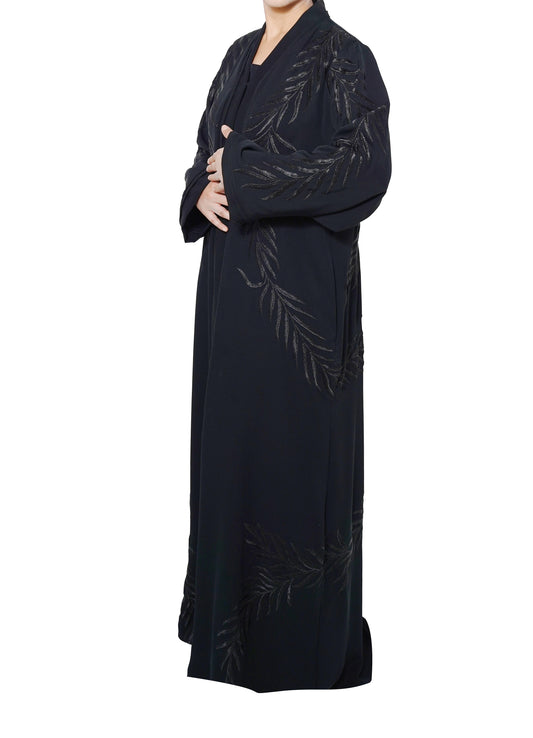 Embroidered Abaya | AF-51080-ABY-E