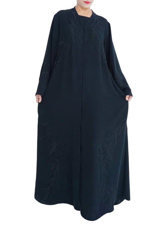 Embroidered Abaya | AF-51085-ABY-E