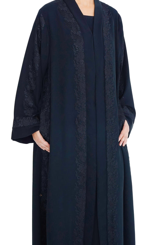 Embroidered Abaya | AF-51090-ABY-E