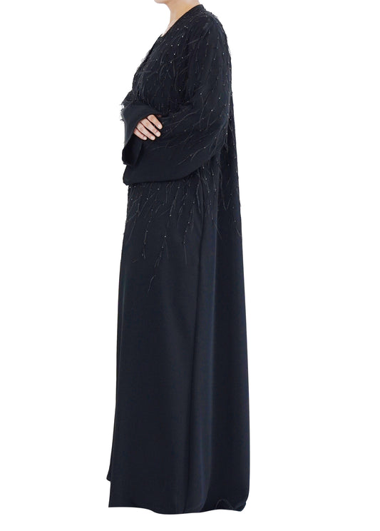 Embroidered Abaya | AF-51094-ABY-E