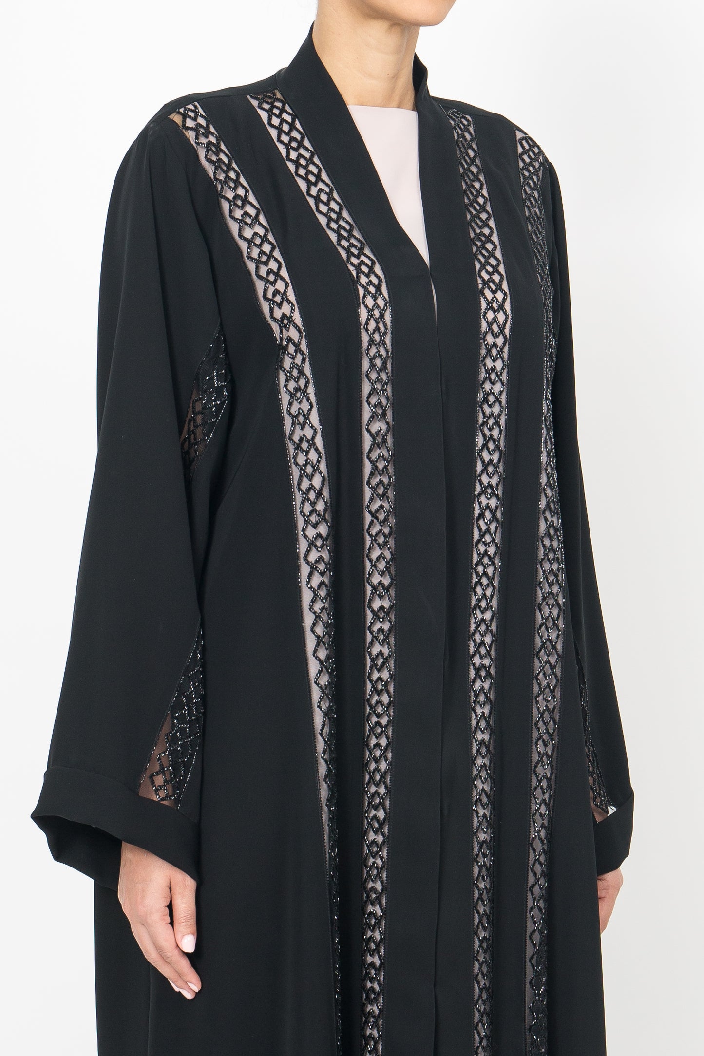 Embroidered Abaya | AF-50001-ABY-E