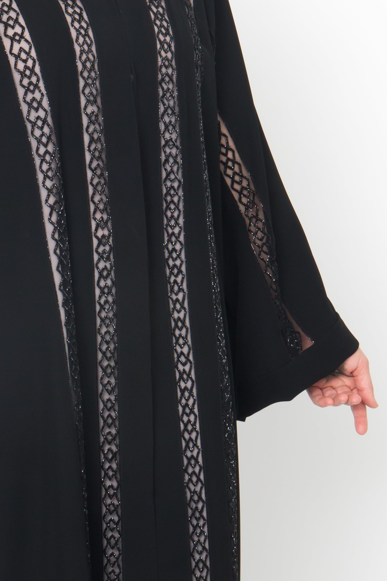 Embroidered Abaya | AF-50001-ABY-E