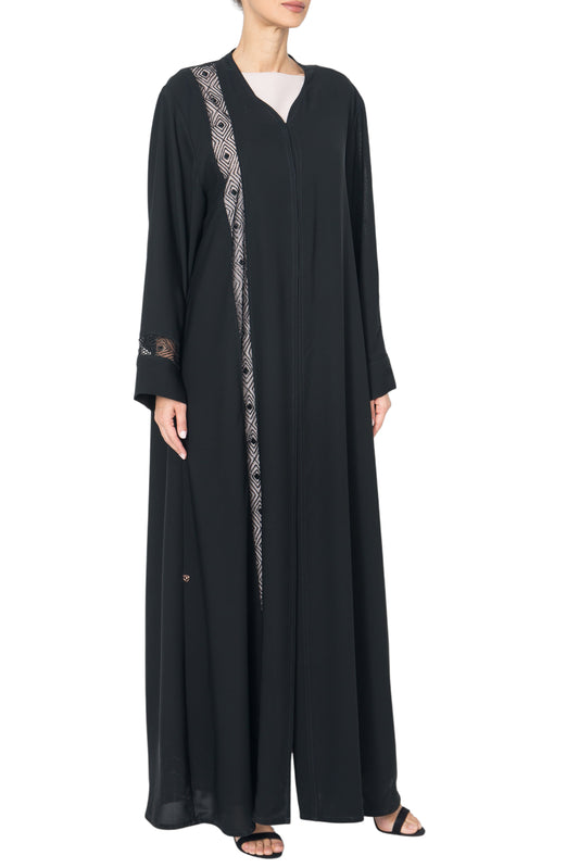 Embroidered Abaya | AF-50004-ABY-E