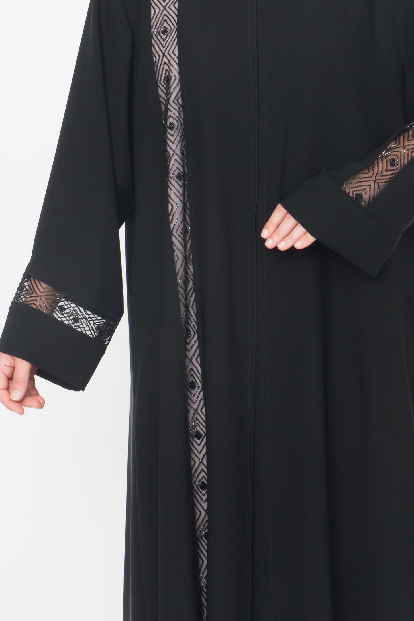 Embroidered Abaya | AF-50004-ABY-E