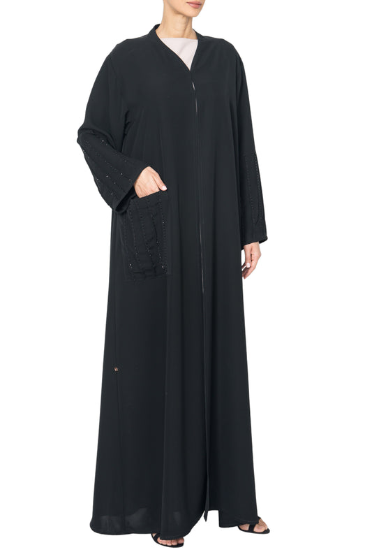 Embroidered Abaya | AF-50005-ABY-E