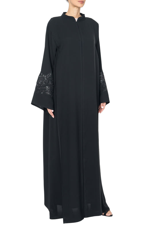 Embroidered Abaya |  AF-50008-ABY-E