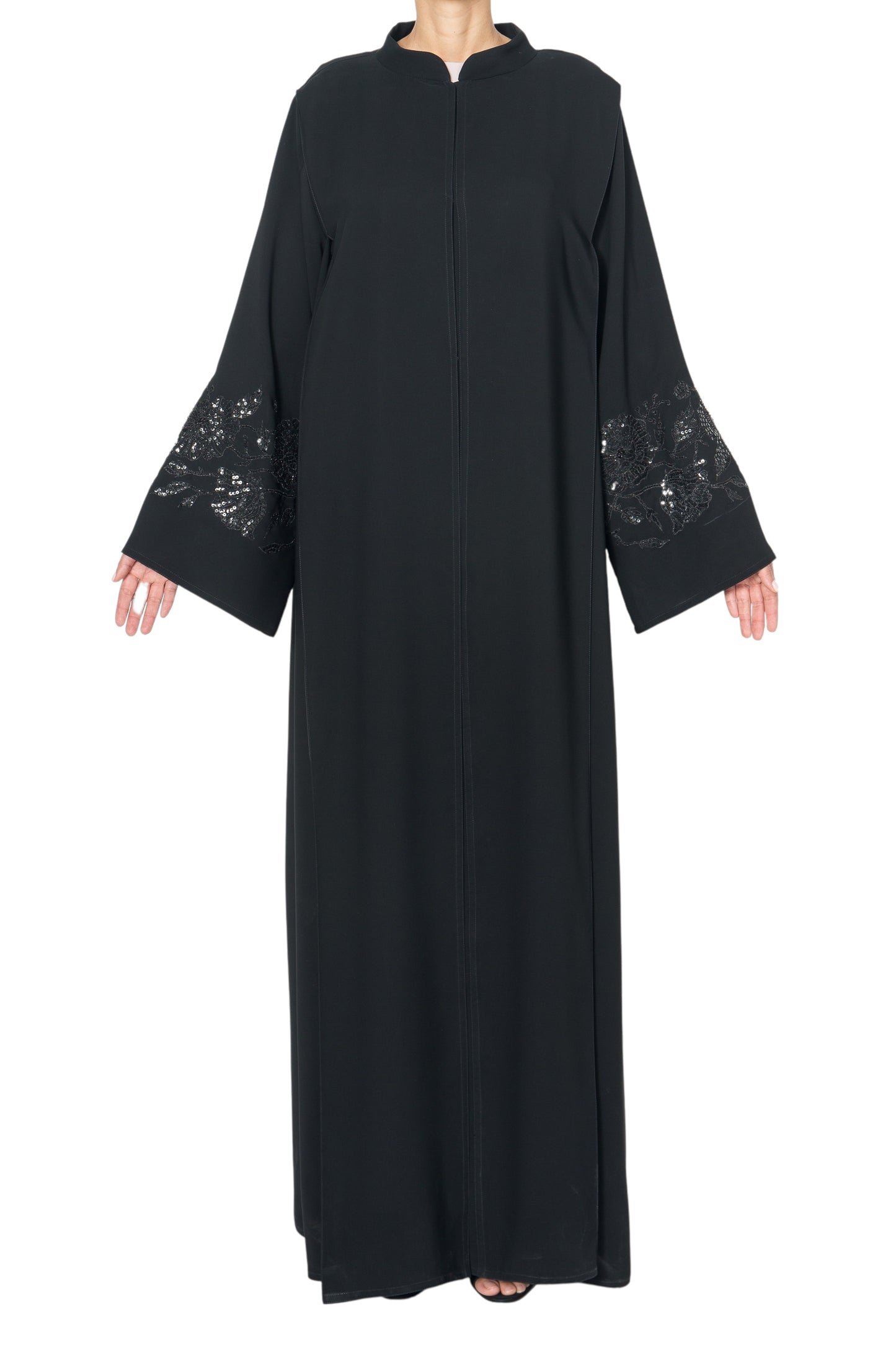 Embroidered Abaya |  AF-50008-ABY-E