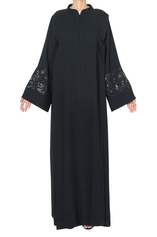 Embroidered Abaya | AF-50008-ABY-E
