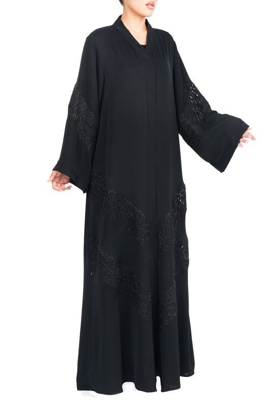 Embroidered Abaya | AF-50022-ABY-E