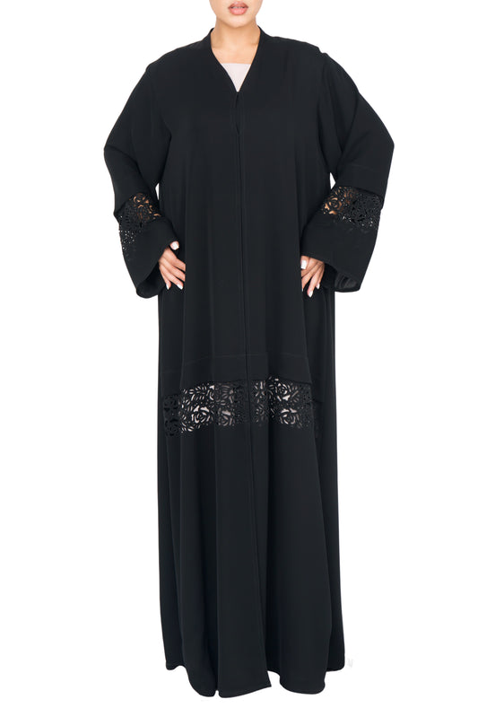 Embroidered Abaya | AF-50023-ABY-E