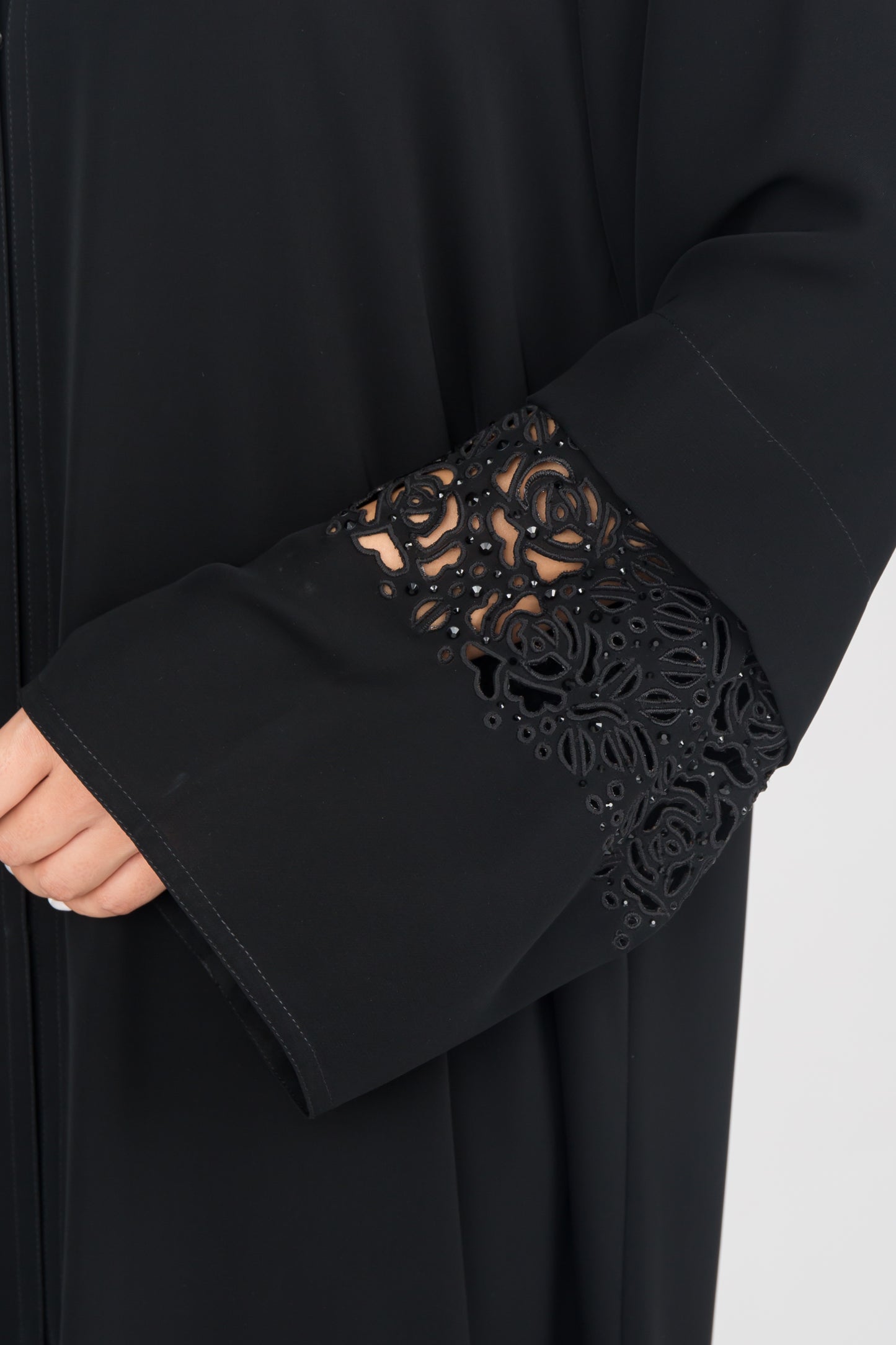 Embroidered Abaya | AF-50023-ABY-E