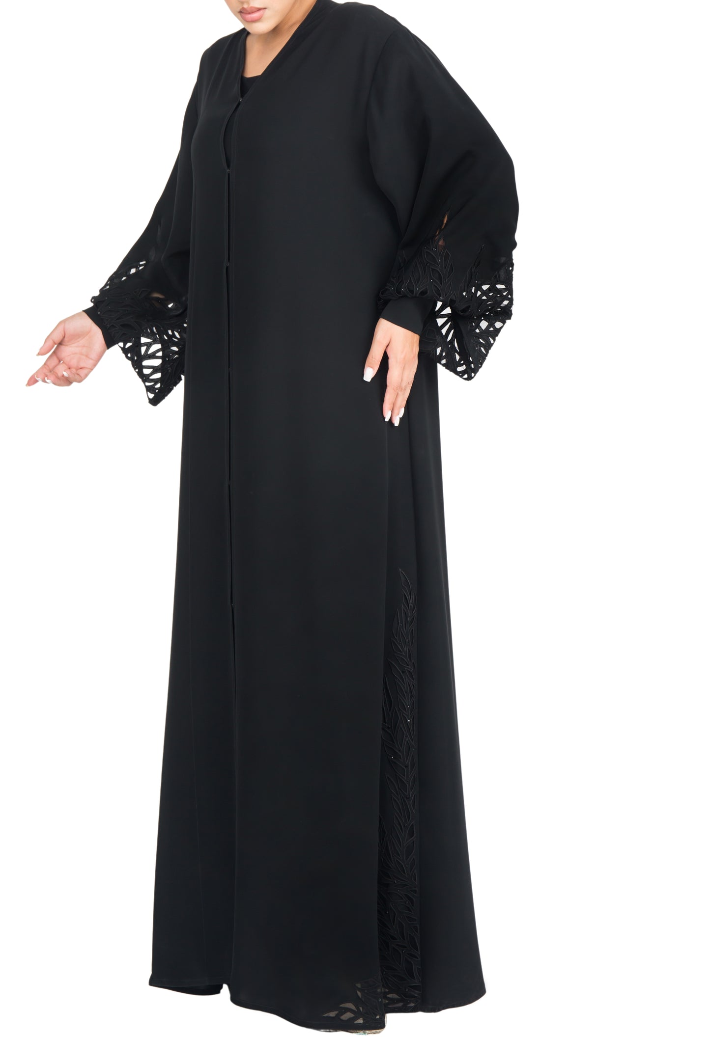 Embroidered Abaya | AF-50024-ABY-E