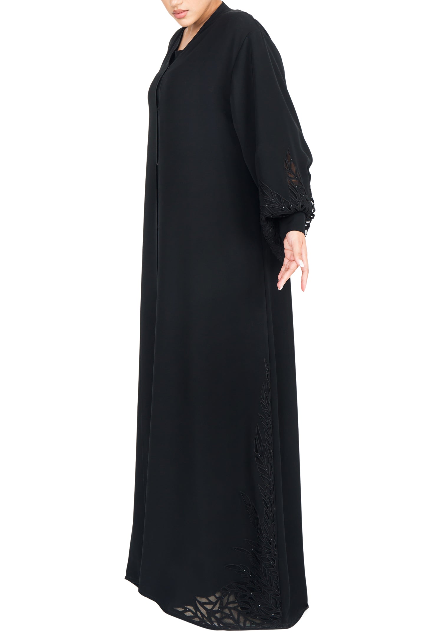 Embroidered Abaya | AF-50024-ABY-E