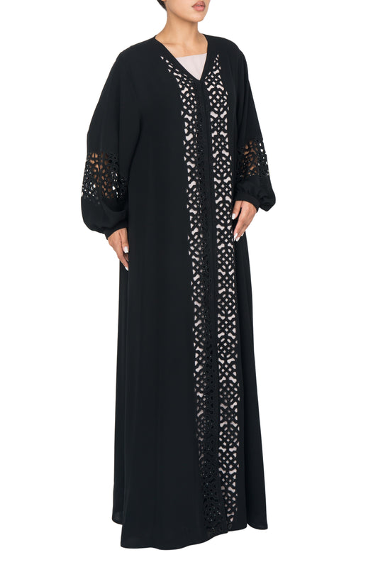 Embroidered Abaya | AF-50025-ABY-E