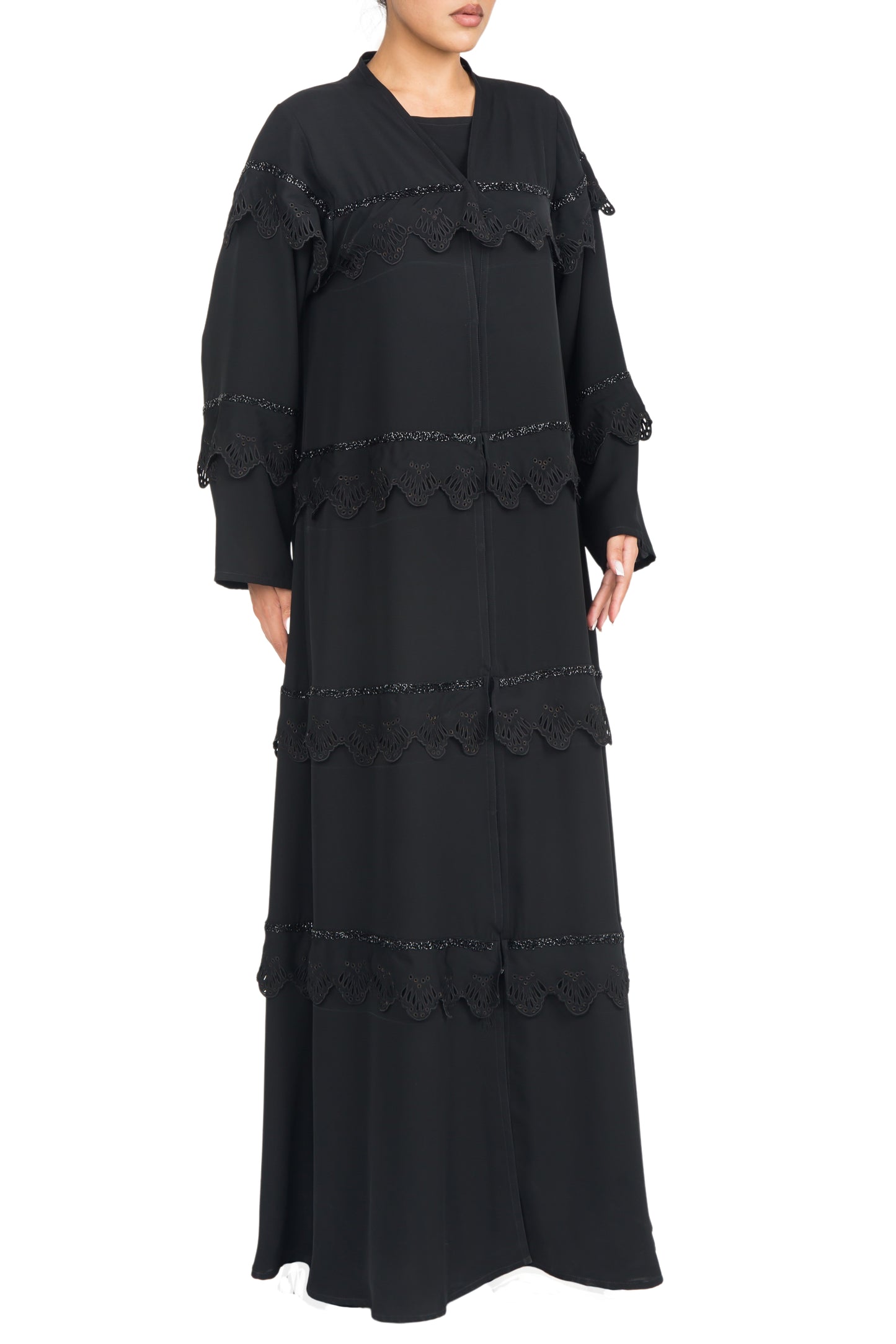 Embroidered Abaya | AF-50027-ABY-E