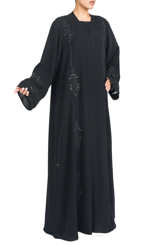 Embroidered Abaya | AF-50030-ABY-E