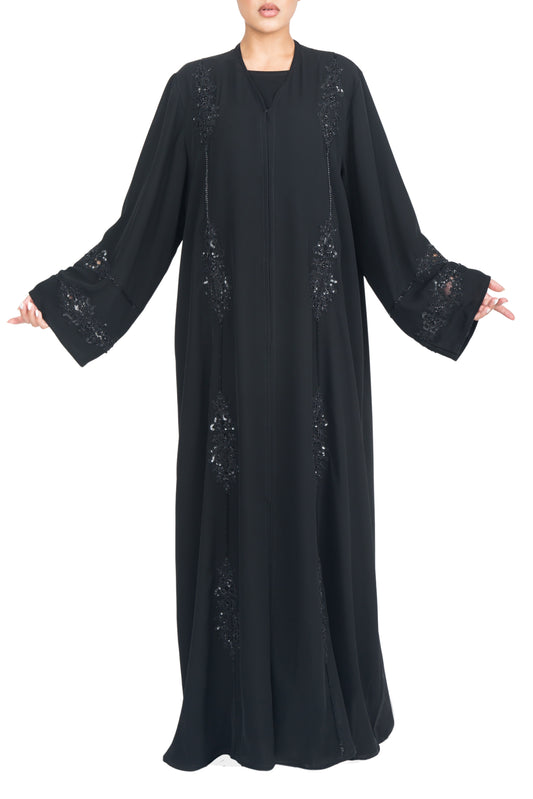 Embroidered Abaya | AF-50030-ABY-E