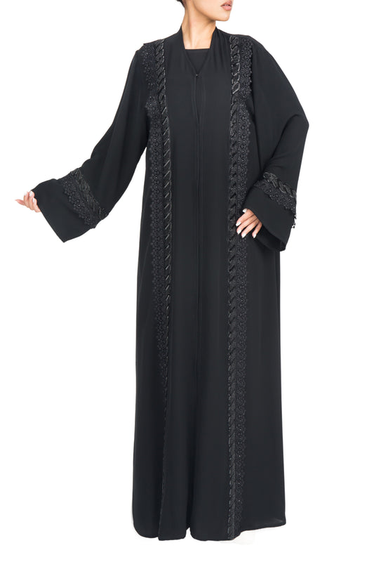 Embroidered Abaya | AF-50039-ABY-E